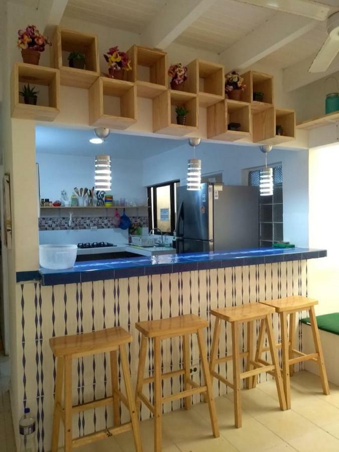 Hostal Palo Alto San Andres  Luaran gambar